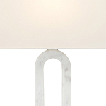 Настольная лампа на арочном корпусе с прямоугольным абажуром One Piece Support варинант исполнения - 1 | Loft Concept в Омске