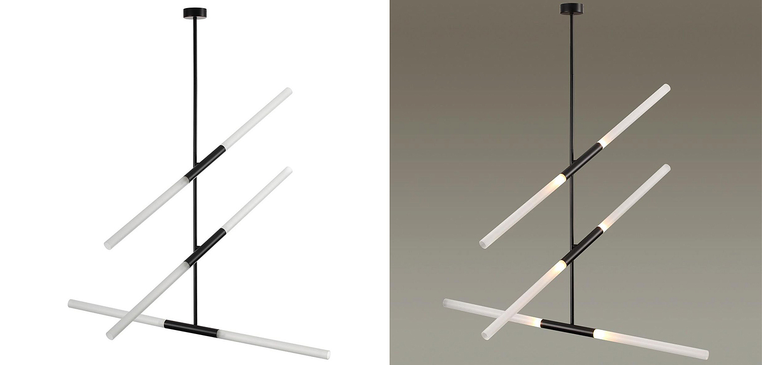 Светильник Black Delta Light 6 lamp Светильник Black Delta Light 6 lamp - Loft-Concept в Омске