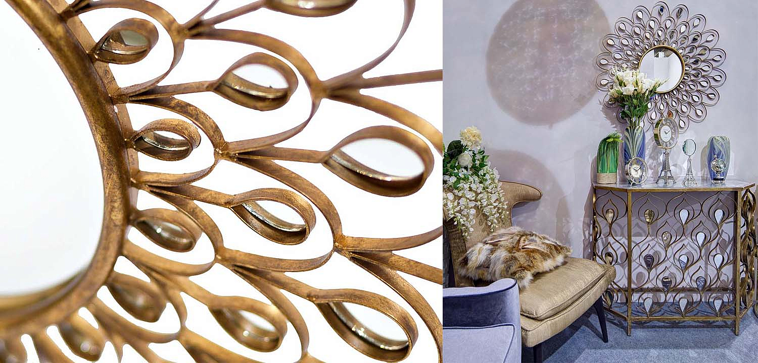 Зеркало Mirror Peacock Feathers Зеркало Mirror Peacock Feathers - Loft-Concept в Омске