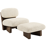 Кресло с оттоманкой Hawaii варинант исполнения - 1 | Loft Concept в Омске