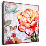 Аксессуар настенный из металла Blank Space Flower варинант исполнения - 1 | Loft Concept в Омске