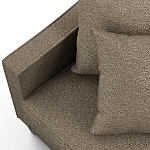 Мебельная ткань Шенилл коричневый цвет 138 см T4-21 варинант исполнения - 6 | Loft Concept в Омске