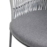 Кресло с декоративным плетением на спинке и подлокотниках Armchair Weaving варинант исполнения - 6 | Loft Concept в Омске