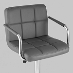 Барный стул с подлокотниками Honory Grey варинант исполнения - 7 | Loft Concept в Омске