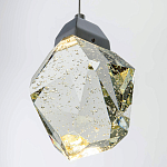 Подвесной светильник с хрустальным плафоном хром Esme Crystal Chrome Hanging Lamp варинант исполнения - 3 | Loft Concept в Омске