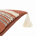Подушка декоративная с вышивкой и кисточками Ethnic mix варинант исполнения - 3 | Loft Concept в Омске