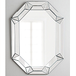 Зеркало настенное восьмиугольное Mirror Facets варинант исполнения - 1 | Loft Concept в Омске