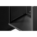 Полка навесная открытая цвета графит Strict Lines  варинант исполнения - 7 | Loft Concept в Омске