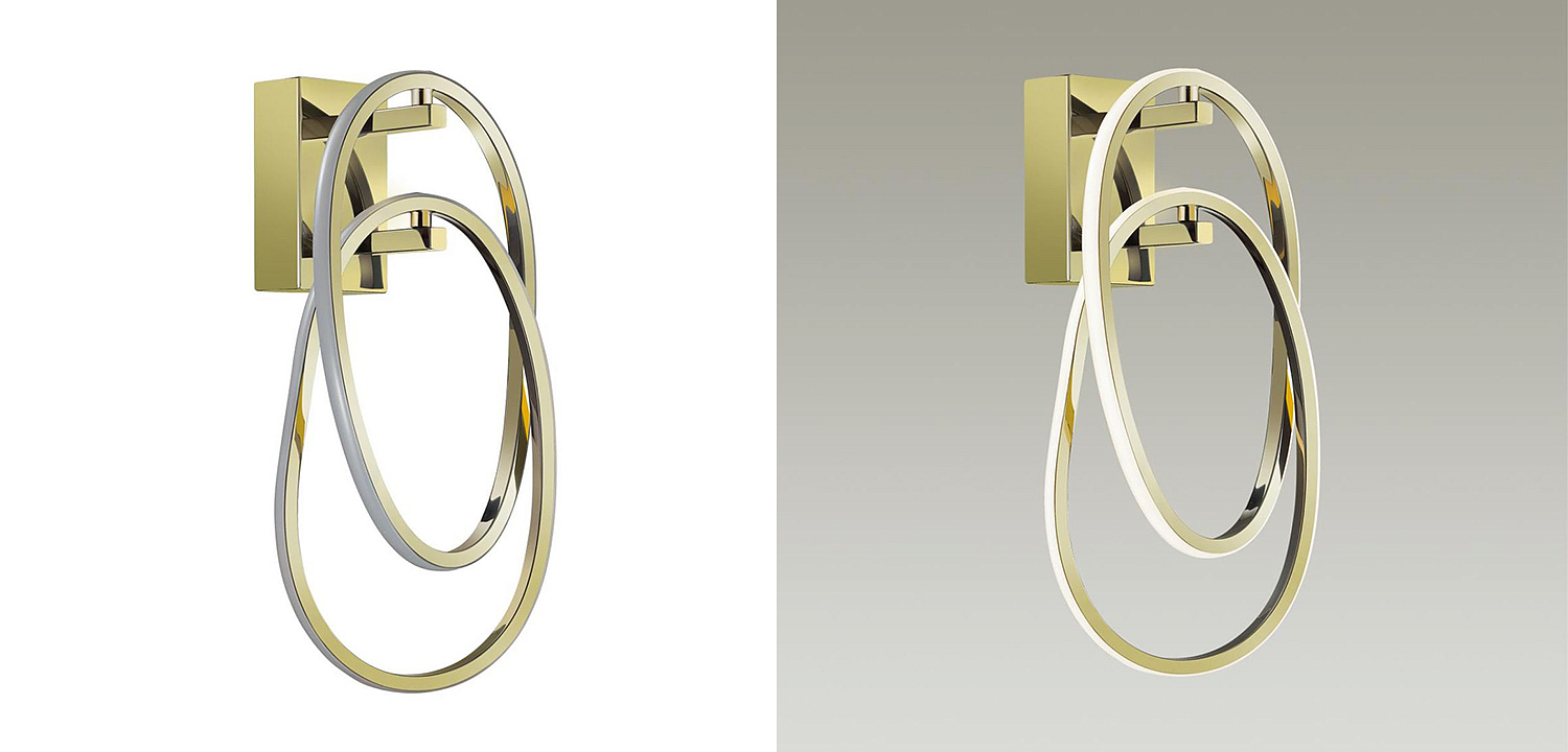 Бра 2 Chain Link Gold Бра 2 Chain Link Gold - Loft-Concept в Омске