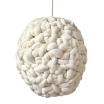 Светильник вязаный из шерсти Wool Oval варинант исполнения - 3 | Loft Concept в Омске