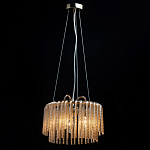 Люстра с подвесными рифлеными стеклянными трубками Nembus варинант исполнения - 3 | Loft Concept в Омске