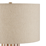 Настольная лампа с узором вдоль колоннообразного основания Brick Surface варинант исполнения - 2 | Loft Concept в Омске