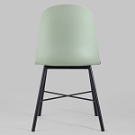 Стул из прочного пластика на металлическом основании Anora Green  варинант исполнения - 4 | Loft Concept в Омске