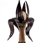 Настольная лампа черная INDONESIAN LAMPS 1 варинант исполнения - 2 | Loft Concept в Омске