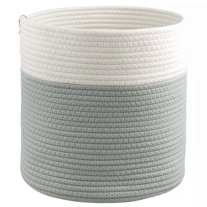 Корзина для хранения Interlacement Бежевый Оливковый Кремовый Горчичный Серый в Омске | Loft Concept 