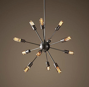 Люстра Loft Industrial Sputnik Chandelier 70 12