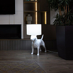 Лампа COLLECTION OF DOGS с абажуром Бультерьер варинант исполнения - 4 | Loft Concept в Омске