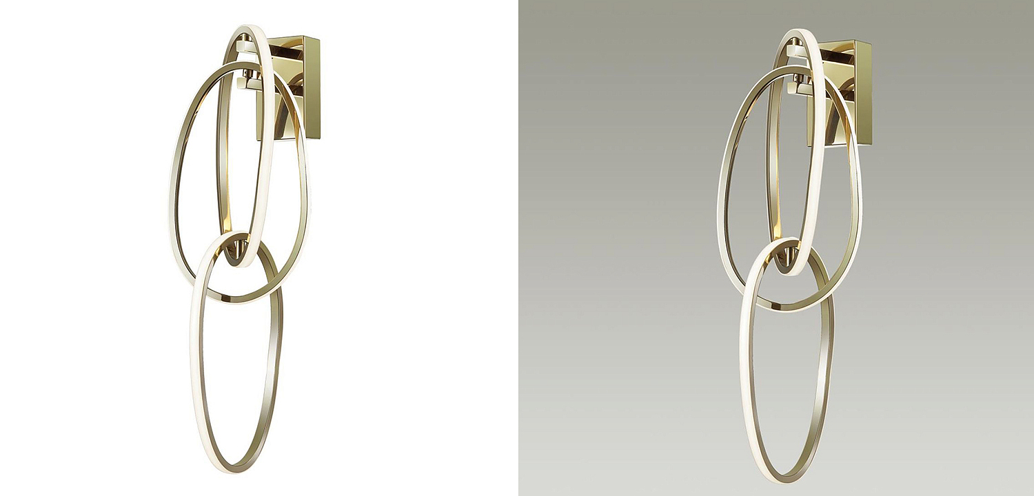 Бра 3 Chain Link Gold Бра 3 Chain Link Gold - Loft-Concept в Омске