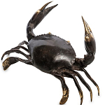 Статуэтка из бронзы в виде краба Animals Bronze варинант исполнения - 3 | Loft Concept в Омске