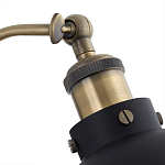 Бра с черным плафоном из металла Roomsy варинант исполнения - 3 | Loft Concept в Омске