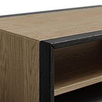 Стол журнальный в стиле лофт с полкой для хранения Warm Industrial варинант исполнения - 2 | Loft Concept в Омске