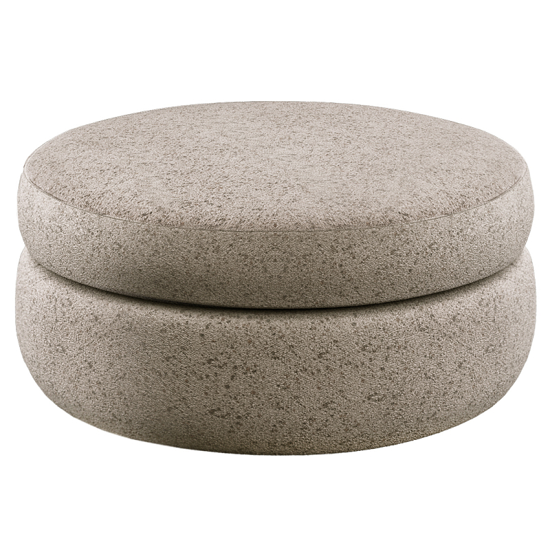 Оттоманка Ulysses Молочный Серый в Омске | Loft Concept 