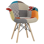 Стул с обивкой в стиле Patchwork варинант исполнения - 1 | Loft Concept в Омске