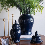 Ваза с крышкой однотонная Высота 48 см Chinoiserie Ceramics варинант исполнения - 5 | Loft Concept в Омске