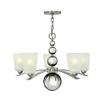 Люстра с матовыми конусными плафонами и декоративными элементами в форме шаров Hinkley варинант исполнения - 10 | Loft Concept в Омске
