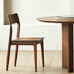 Стол обеденный круглый с двойной столешницей Walnut Wood Table варинант исполнения - 8 | Loft Concept в Омске