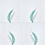 Плитка с узором Ландыш варинант исполнения - 1 | Loft Concept в Омске