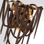 Бра с изогнутыми металлическими лентами и цепочками Atlantis Chain варинант исполнения - 4 | Loft Concept в Омске