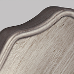 Бра серебрянного цвета с лампой в виде свечи на изогнутой ножке Feiss варинант исполнения - 2 | Loft Concept в Омске