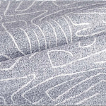 Мебельная ткань Букле серый цвет 140 см T3-9 варинант исполнения - 1 | Loft Concept в Омске