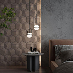 Гипсовая 3D панель с принтографией PM-30 варинант исполнения - 6 | Loft Concept в Омске