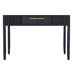 Элегантная Консоль Primo с выдвижным ящиком Черный дуб варинант исполнения - 7 | Loft Concept в Омске