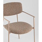 Стул Doe с подклокотниками коричневый варинант исполнения - 2 | Loft Concept в Омске