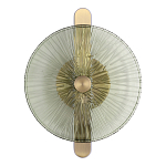 Бра с круглым стеклянным плафоном Gingham варинант исполнения - 7 | Loft Concept в Омске