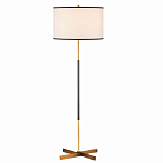 Торшер с тканевым абажуром в форме цилиндра Pinwheel Shape Base варинант исполнения - 1 | Loft Concept в Омске