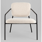 Кресло лаунж Rooney букле белый варинант исполнения - 2 | Loft Concept в Омске