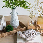 Статуэтка черепаха с ажурным панцирем и детализированной текстурой в белом цвете Marine Accessories варинант исполнения - 6 | Loft Concept в Омске