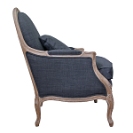 Кресло Ava Classical Armchair graphite flax варинант исполнения - 2 | Loft Concept в Омске