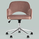 Кресло для компьютерного стола Veloury Pink варинант исполнения - 4 | Loft Concept в Омске