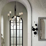 Бра светодиодное из черно-белых дисков Contrast Sample варинант исполнения - 5 | Loft Concept в Омске