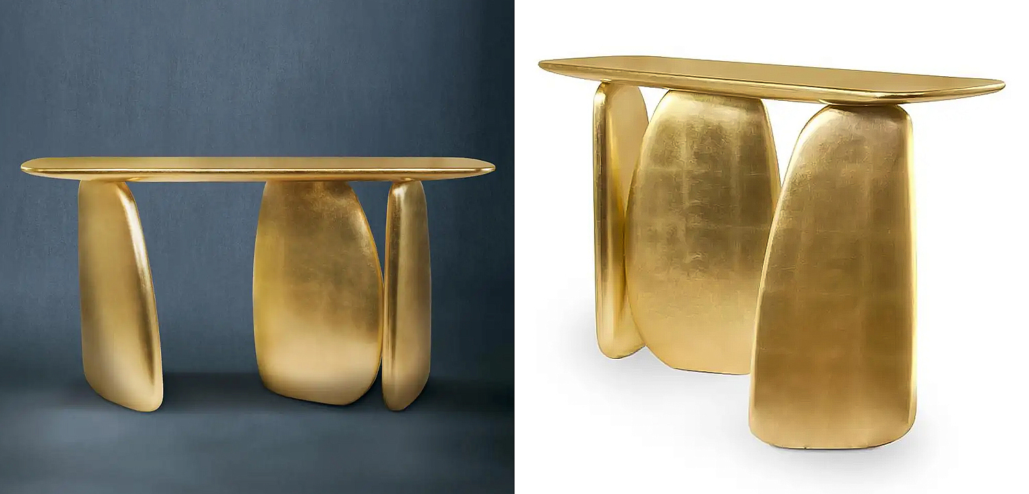 Консоль Design Console Table Gold Консоль Design Console Table Gold - Loft-Concept в Омске
