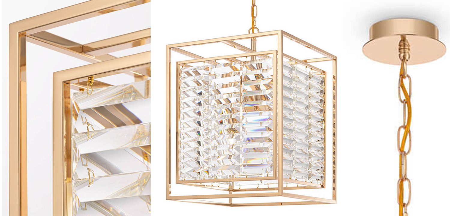 Люстра Algernon Light Chandelier gold - Loft-Concept в Омске