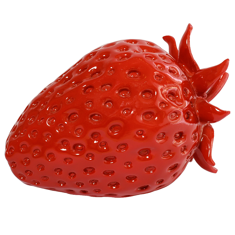 Декоративная статуэтка в виде клубники Strawberry Figurine Красный в Омске | Loft Concept 