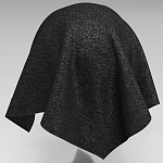 Мебельная ткань Шенилл черный цвет 138 см T4-35 варинант исполнения - 8 | Loft Concept в Омске