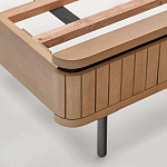 Кровать двуспальная из массива манго Toinette варинант исполнения - 7 | Loft Concept в Омске