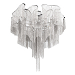 Люстра потолочная с металлическими цепочками Диаметр 99 см Atlantis Chain варинант исполнения - 2 | Loft Concept в Омске